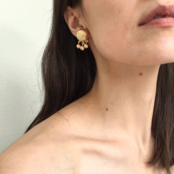 Sarah Coventry Vintage Gold-tone 2-way earrings - Picture 6 of 6